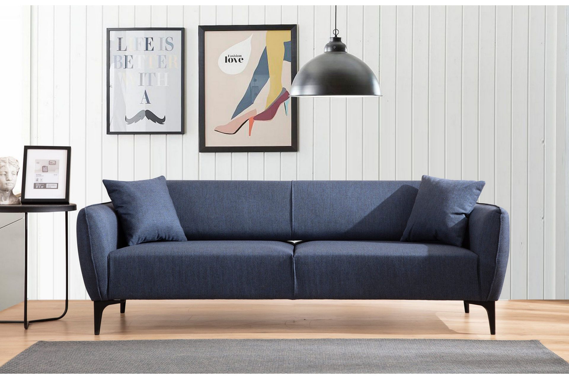 Rossland Sofa 3-seters - Blå