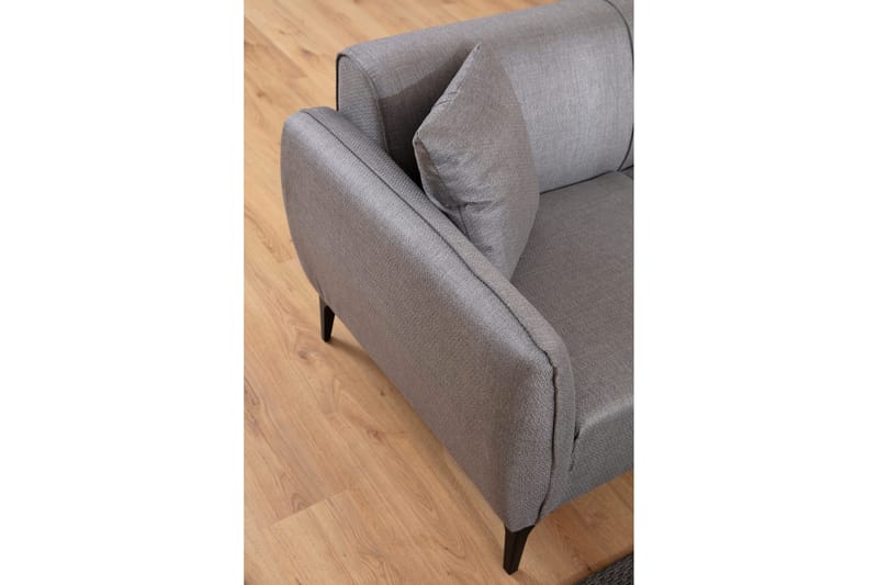 Rossland Sofa 3-seters - Grå - Møbler - Sofaer - Sofa 3 seter