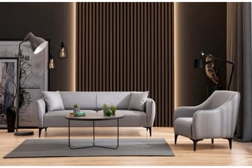 Rossland Sofa 3-seters - Grå - Møbler - Sofaer - Sovesofaer - 3 seters sovesofa