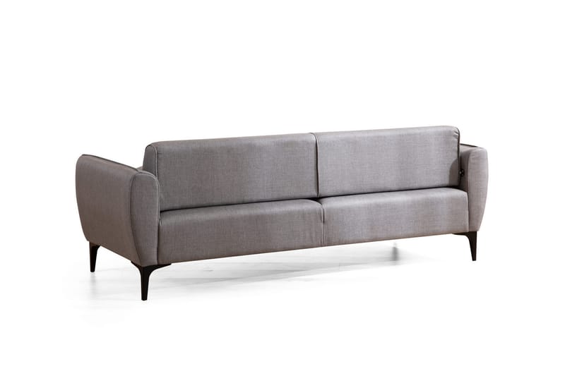 Rossland Sofa 3-seters - Grå - Sofa 3 seter