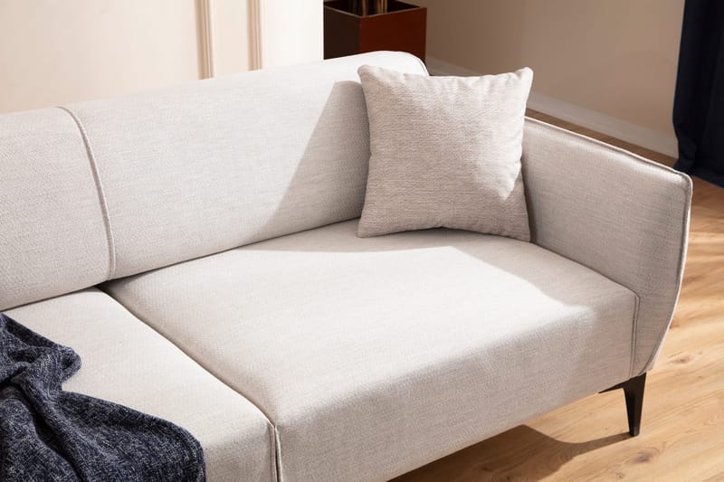 Rossland Sofa 3-seters - Hvit - Møbler - Sofaer - Sofa 3 seter