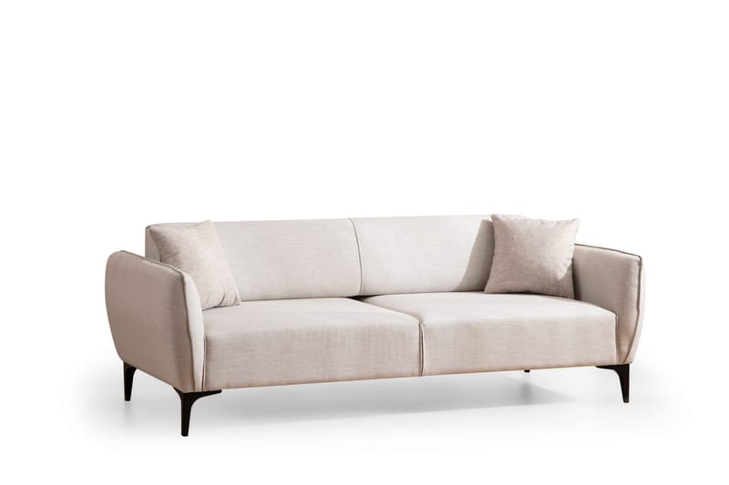 Rossland Sofa 3-seters - Hvit - Sofa 3 seter