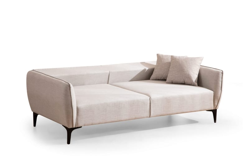 Rossland Sofa 3-seters - Hvit - Sofa 3 seter