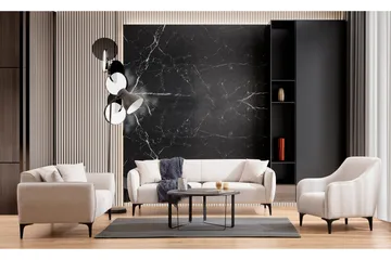 Rossland Sofa 3-seters - Hvit - Møbler - Sofaer - Sovesofaer - 3 seters sovesofa