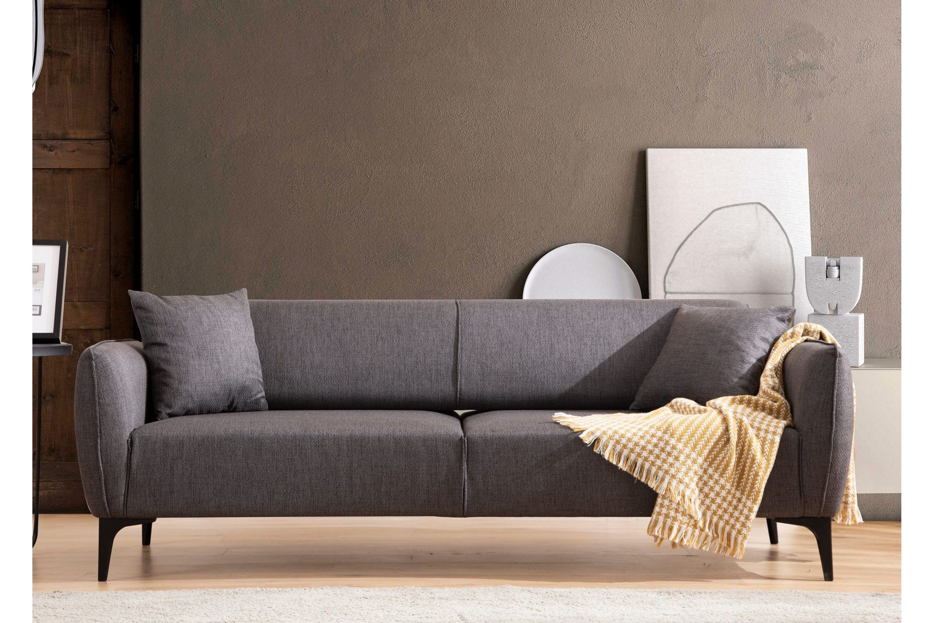 Rossland Sofa 3-seters - Mørkegrå