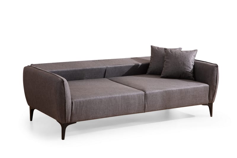 Rossland Sofa 3-seters - Mørkegrå - Sofa 3 seter