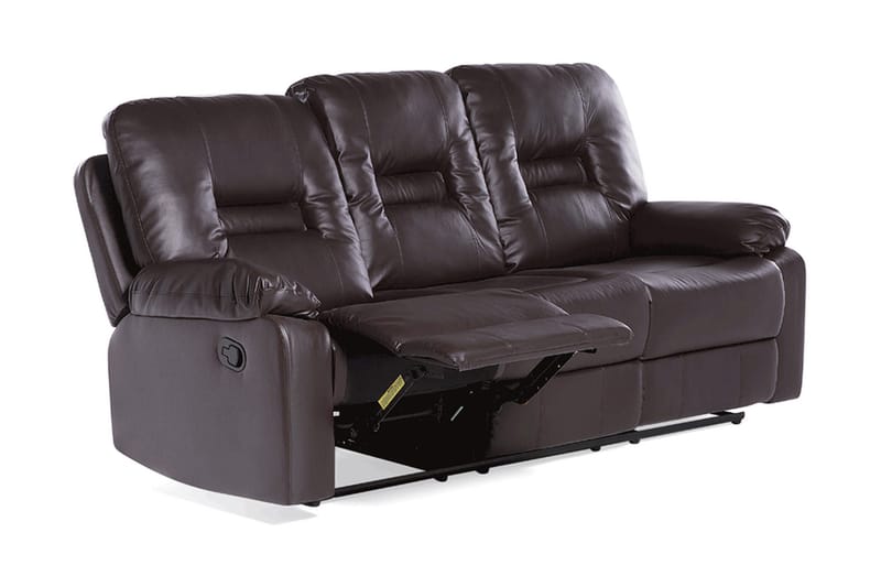 Rovik Sofa 3-seter - Brun - Møbler - Sofaer - Sofa 3 seter