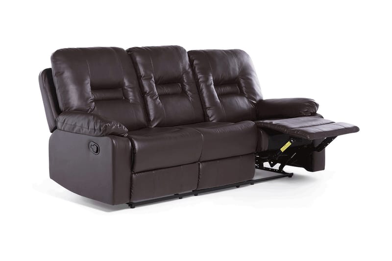 Rovik Sofa 3-seter - Brun - Møbler - Sofaer - Sofa 3 seter