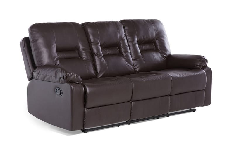 Rovik Sofa 3-seter - Brun - Møbler - Sofaer - Sofa 3 seter