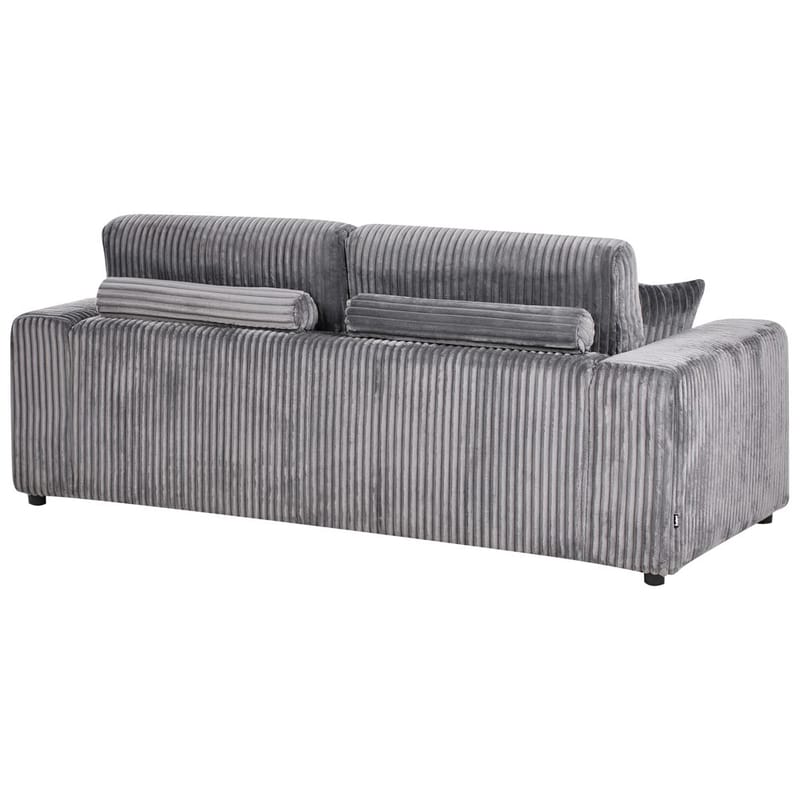 3-seters sofa Sandora - Grå, svart - Møbler - Sofaer - Sofa 3 seter