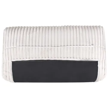3-seters sofa Sandora - Hvit, Svart - Møbler - Sofaer - Sofa 3 seter