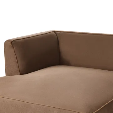 3-seters sofa Sater høyrevendt - Brun - Møbler - Sofaer - Sofa med sjeselong