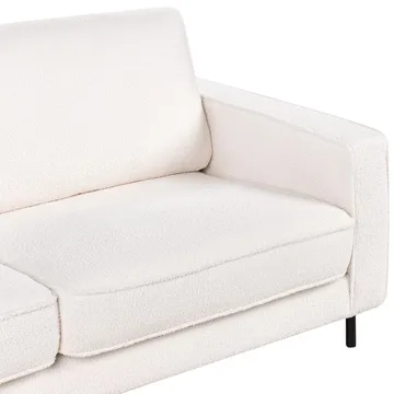 3-seters sofa Savalen - Hvit, Svart - Møbler - Sofaer - Sofa 3 seter