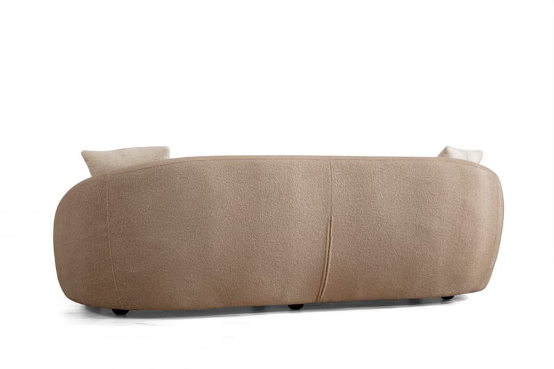 Scone Sofa 3-seters - Brun|Bouclé - Sofa 3 seter