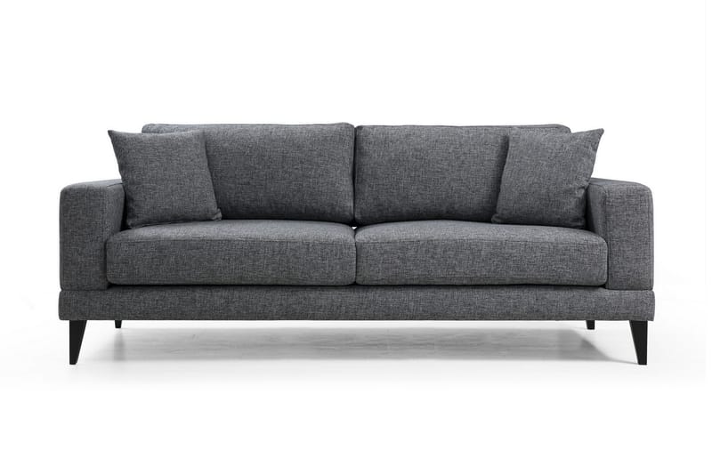 Selder 3-Seter Sofa - Grå - Sofa 3 seter