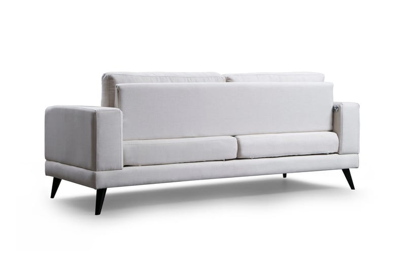 Selder 3-seters Sofa - Beige/Svart - Møbler - Sofaer - Sofa 3 seter