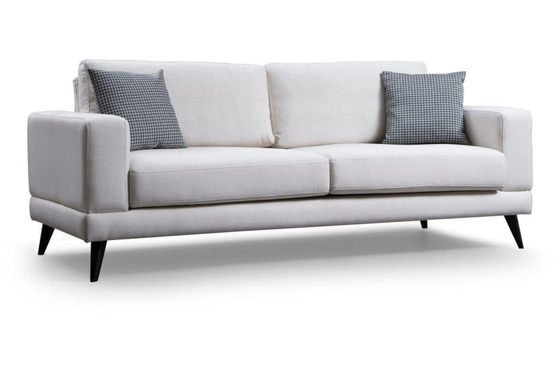 Selder 3-seters Sofa - Beige/Svart - Møbler - Sofaer - Sofa 3 seter