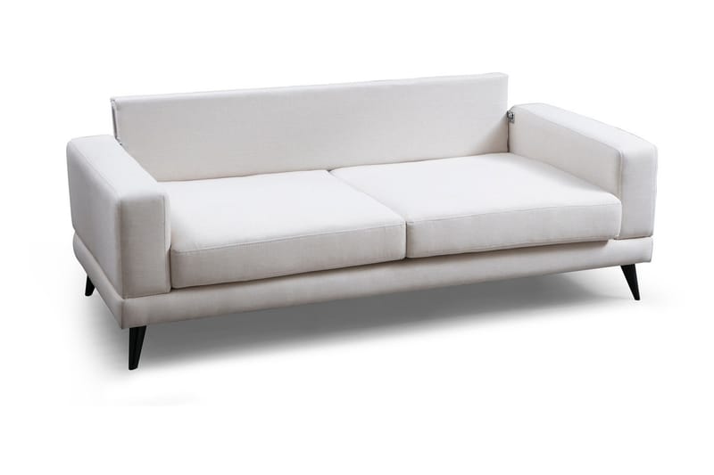 Selder 3-seters Sofa - Beige/Svart - Møbler - Sofaer - Sofa 3 seter
