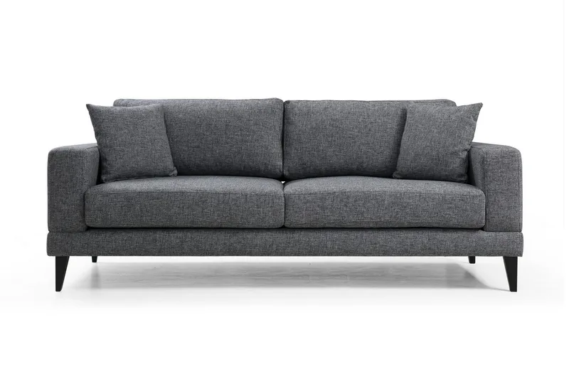 Selder Utrekkbar Dyp Sovesofa i Stoff, Grå
