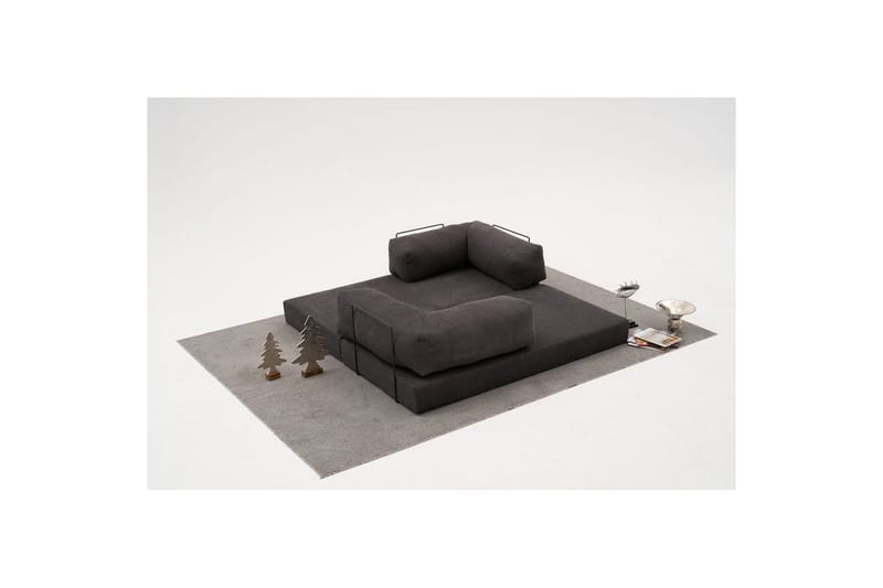 3-seters sofa Selorbury Sofa Antrasitt - Antrasitt - Møbler - Sofaer - Sovesofaer