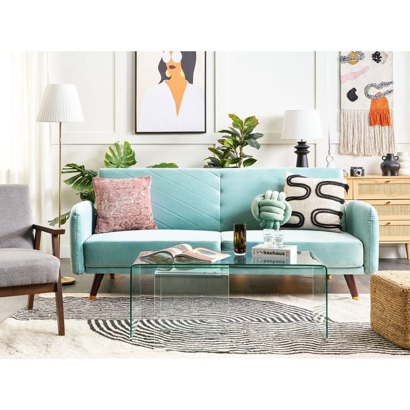 3-seters sofa Senja - Møbler - Sofaer - Fløyel sofaer