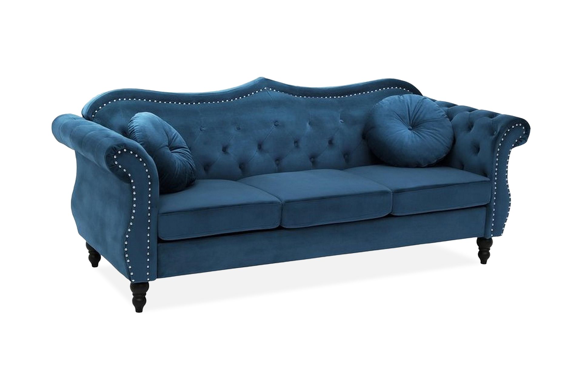 Skien Sofa 3-seter - Blå - Møbler - Sofaer - Sofa 3 seter