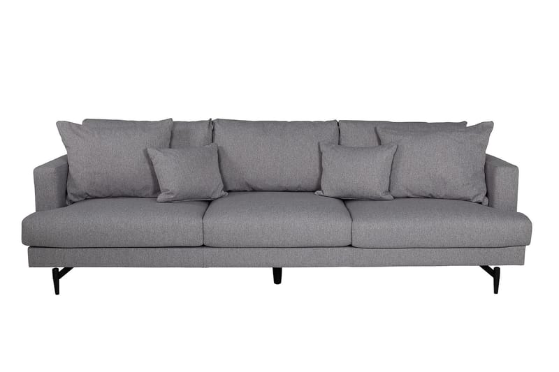Sofia 3-seters Sofa - Grå - Møbler - Sofaer - Sofa 3 seter