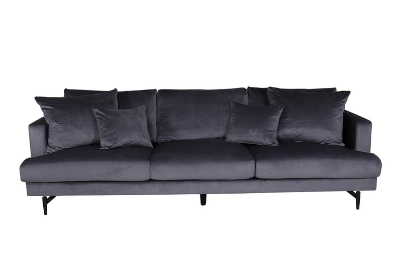 Sofia 3-seters Sofa, Grå