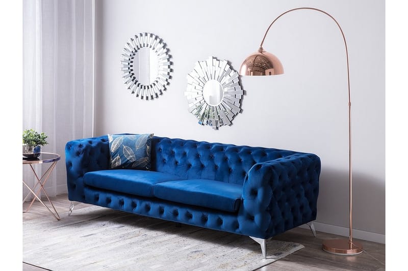 Sotra Sofa 2-4 Seter - Blå - Møbler - Sofaer - Sofa 3 seter