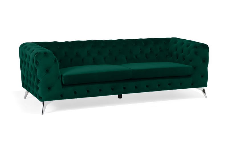 Sotra Sofa 2-4 Seter - Grønn - Sofa 3 seter