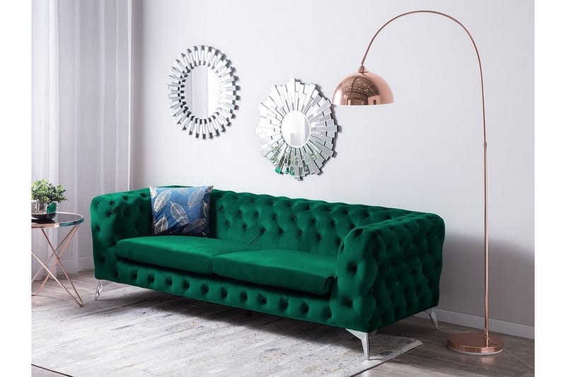 Sotra Sofa 2-4 Seter - Grønn - Møbler - Sofaer - Sofa 3 seter