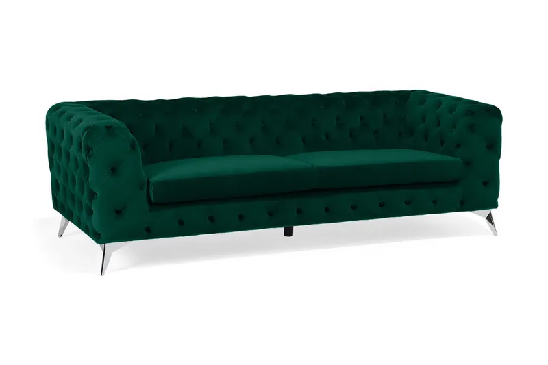 Sotra Sofa 2-4 Seter - Grønn - Møbler - Sofaer - Sofa 3 seter