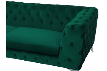 Sotra Sofa 2-4 Seter - Grønn - Møbler - Sofaer - Sofa 3 seter