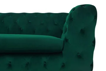 Sotra Sofa 2-4 Seter - Grønn - Møbler - Sofaer - Sofa 3 seter