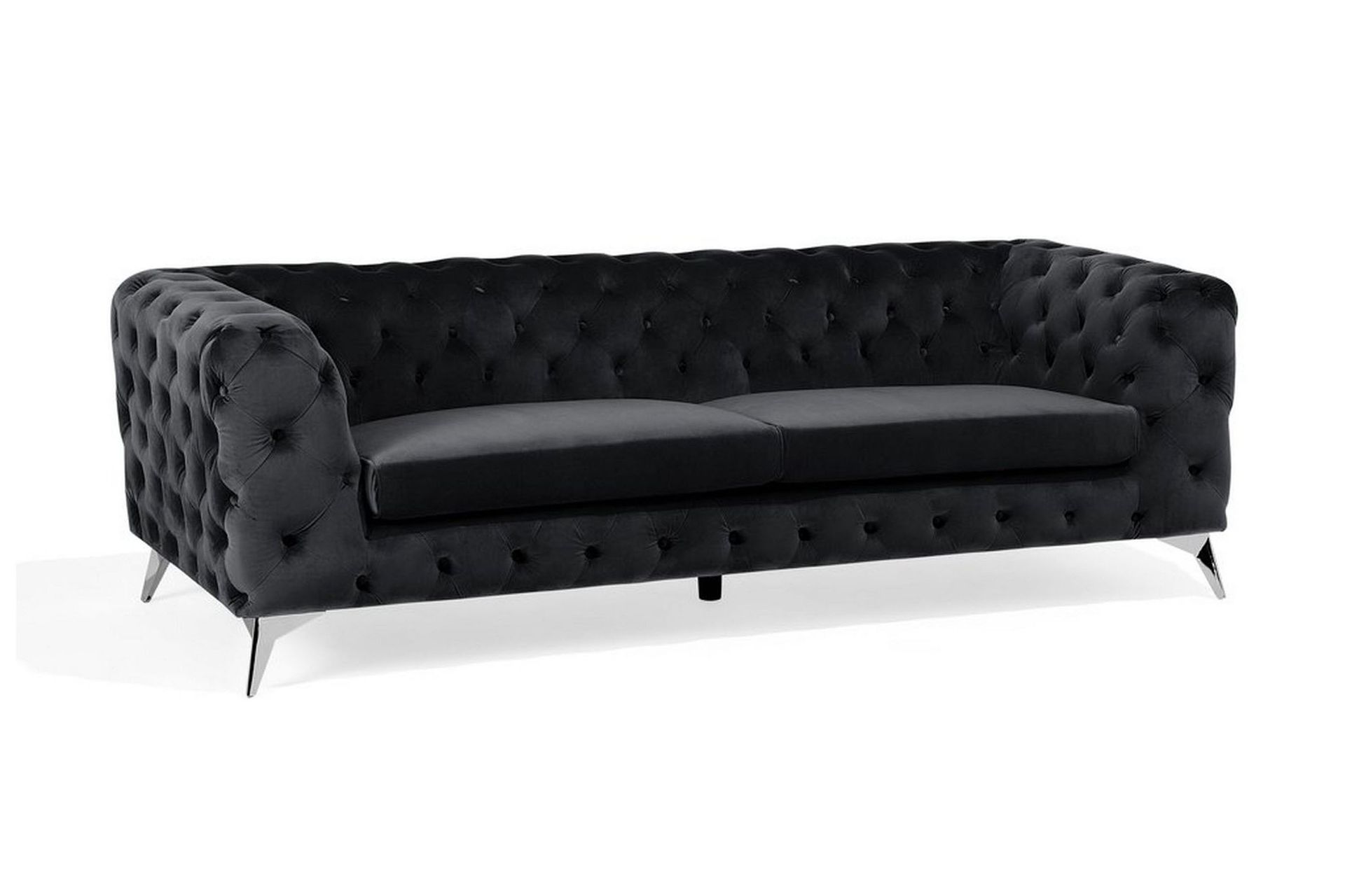 Sotra Sofa 2-4 Seter - Svart - Møbler - Sofaer - Sofa 3 seter