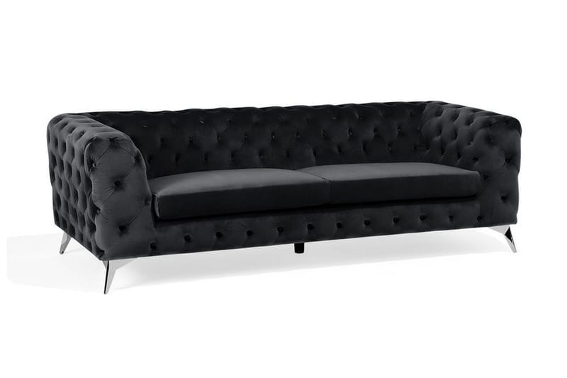 Sotra Sofa 2-4 Seter - Svart - Møbler - Sofaer - Sofa 3 seter