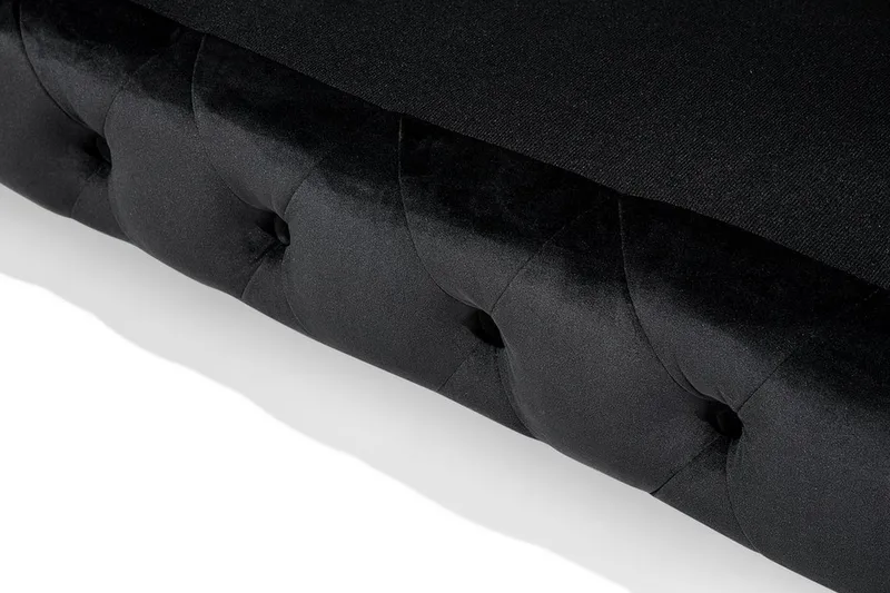 Sotra Sofa 2-4 Seter - Svart - Møbler - Sofaer - Sofa 3 seter