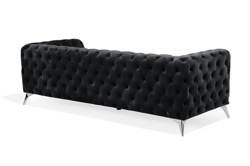 Sotra Sofa 2-4 Seter - Svart - Møbler - Sofaer - Sofa 3 seter