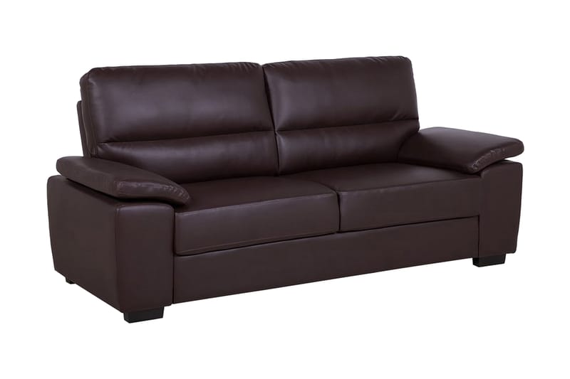 Sovesofa 3-seter - Brun - Sofa 3 seter