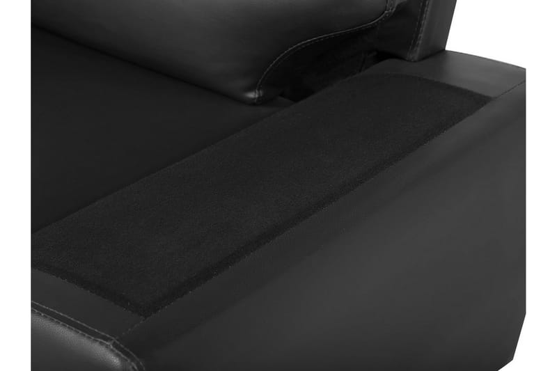 Sovesofa 3-seter - Svart - Møbler - Sofaer - Sofa 3 seter