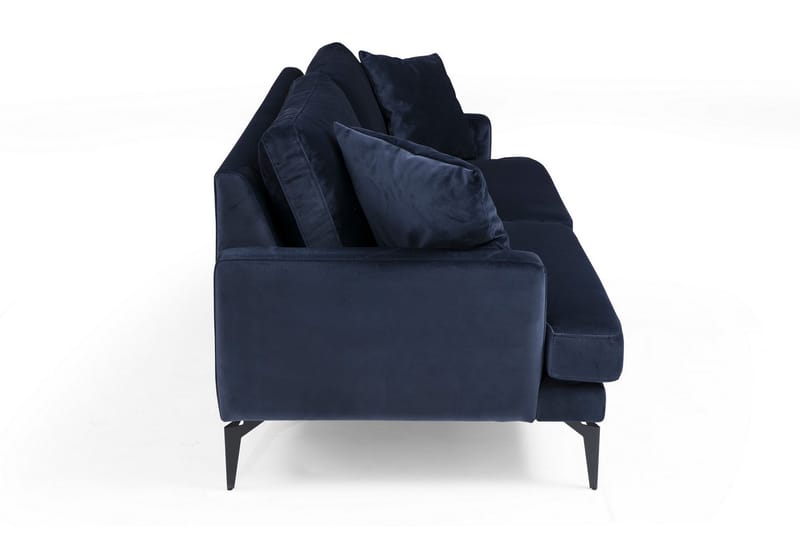 Sowka 3-Seter Sofa - Blå - Sofa 3 seter