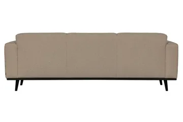 Statement 3-seter Sofa i Bouclé - Beige - Møbler - Sofaer - Sofa 3 seter