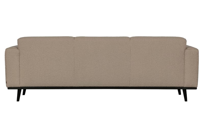 Statement 3-seter Sofa i Bouclé - Beige - Møbler - Sofaer - Sofa 3 seter