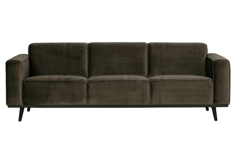 Statement 3-seters Sofa - Fløyel/Grønn - Møbler - Sofaer - Sofa 3 seter