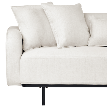 3-seters sofa Svanek - Off-White - Møbler - Sofaer - Sofa 3 seter