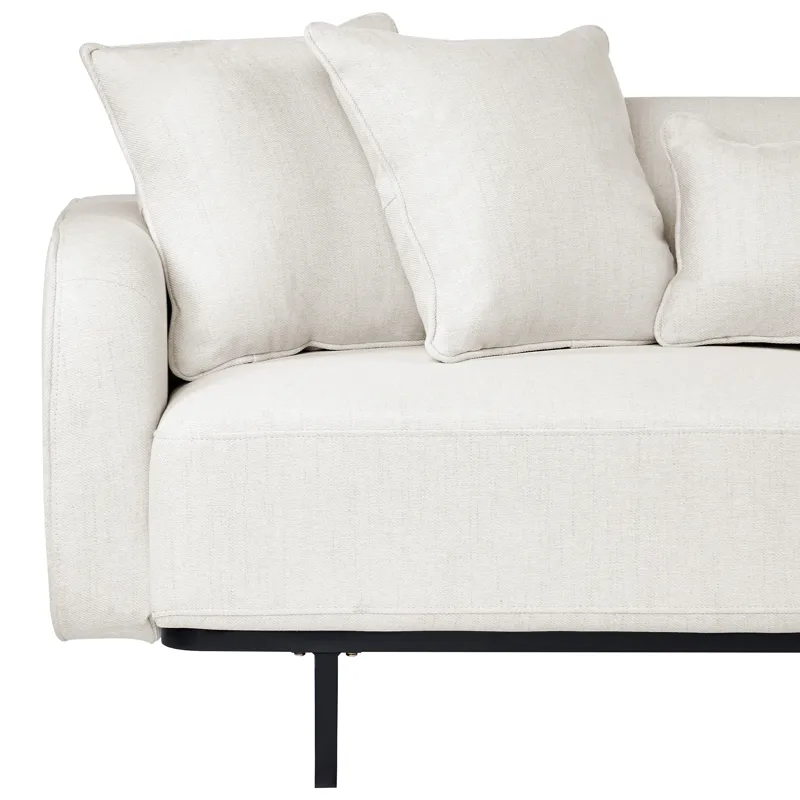 3-seters sofa Svanek - Off-White - Møbler - Sofaer - Sofa 3 seter