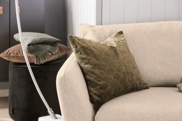 Trend 3-seters Stoffsofa - Beige - Møbler - Sofaer - Sofa 3 seter