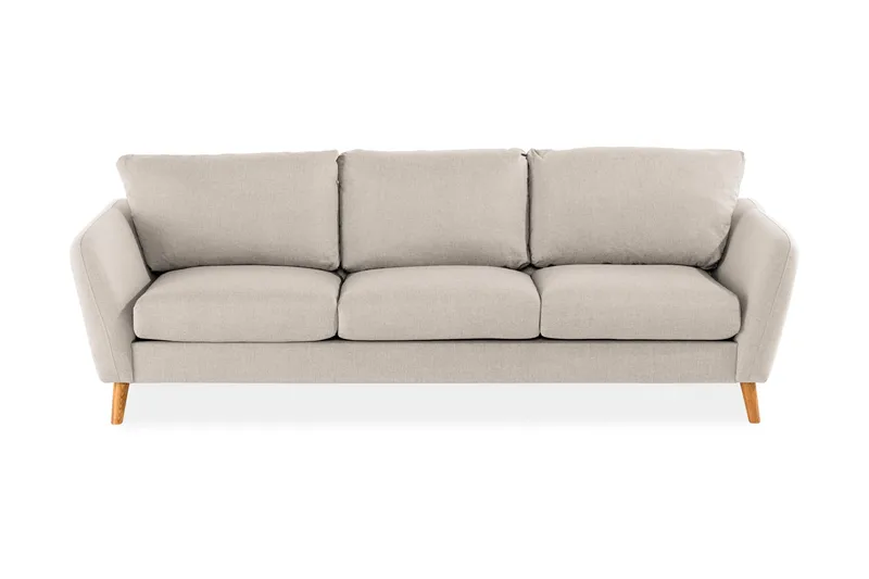 Trend 3-seters Stoffsofa - Beige - Møbler - Sofaer - Sofa 3 seter
