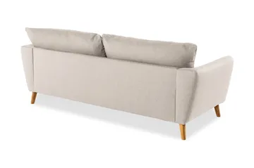 Trend 3-seters Stoffsofa - Beige - Møbler - Sofaer - Sofa 3 seter