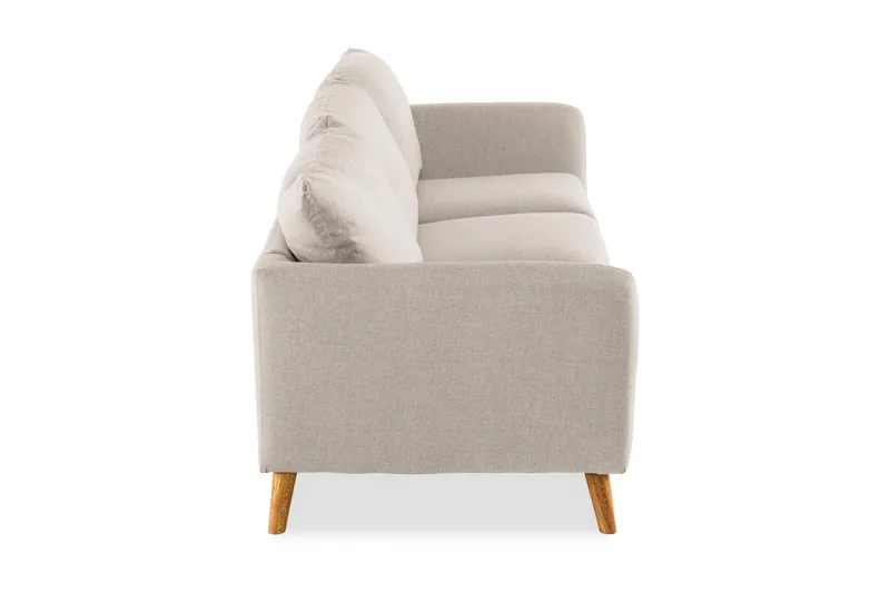 Trend 3-seters Stoffsofa - Beige - Møbler - Sofaer - Sofa 3 seter